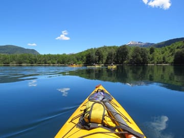 Kayaking Tour of Machonico Lakes in San Martín de los Andes