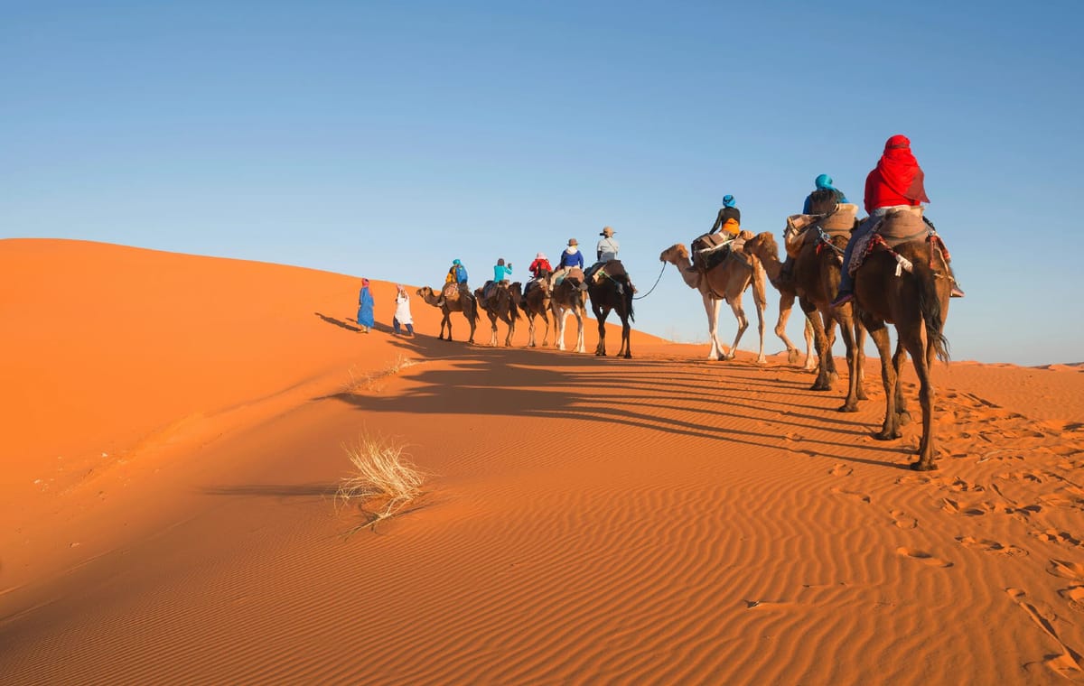 4 Days Private  Desert Tour From Fes To Merzouga Erg-chebbi & Back To Fes