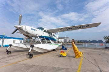 From Hanoi to Halong Bay 1 Day Tour with Scenic Seaplane & Cruise