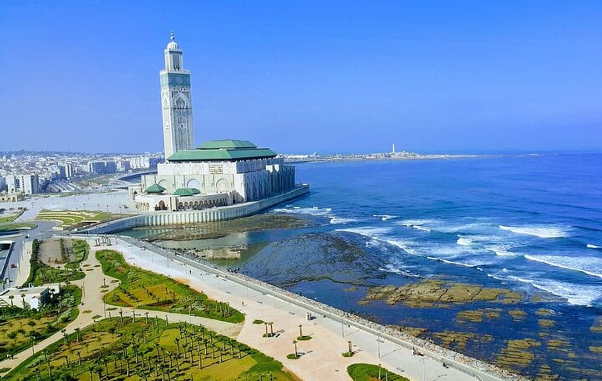 Casablanca Day Trip from Marrakech and Visit to the Grand Mosque