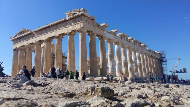 Acropolis afternoon tour with French speaking licensed tour guide