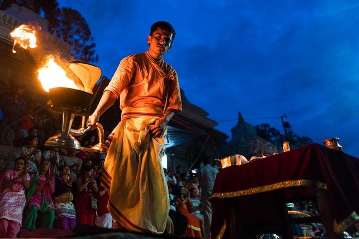 Pashupatinath Temple Evening Aarati Experience from Kathmandu