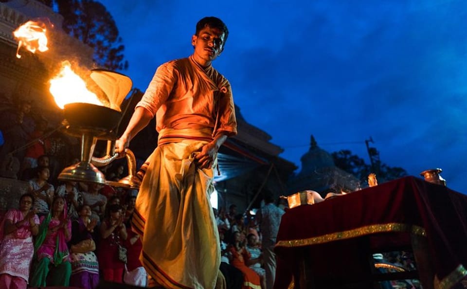 Pashupatinath Temple Evening Aarati Tour from Kathmandu