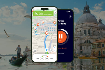 Venice: Audio Guided Walking Tour (3:30 – 26 audio commentaries)