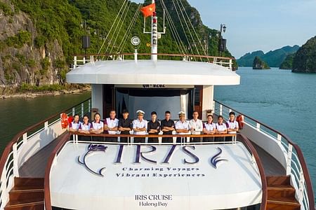 Luxury Iris Cruise Experience in Ha Long Bay from Hanoi