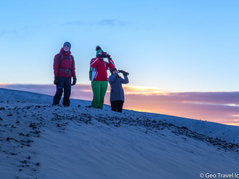 Mt. Hverfjall volcano sunrise Hike , photo 4