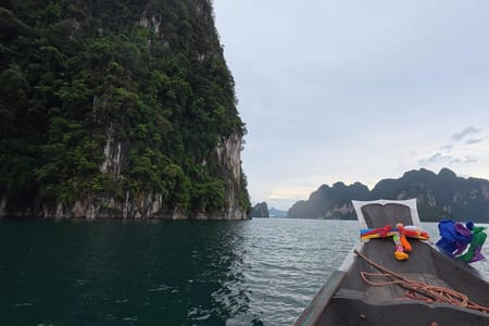 Cheow Lan Lake, Khao Sok & Monkey Temple Day Tour from Phuket
