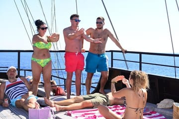 Mediterranean Pirates Boat Tour with Round Transfer