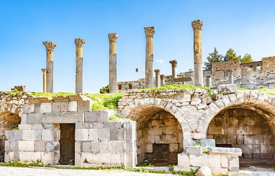 Private North Tour to Jerash, Ajloun, and Umm Qais from Amman
