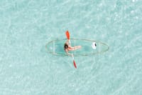 Transparent Kayak Adventure and Drone Experience in Zanzibar 4