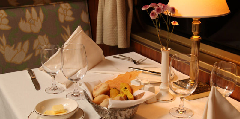 Gastronomie du Belmond Andean Explorer