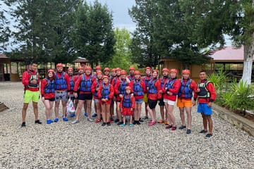 Canyoning, Rafting and Zipline Adventure from Belek and Antalya