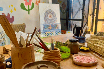 Pottery Making Workshop at Yoma in Marrakech