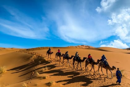 4 Days Private  Desert Tour From Fes To Merzouga Erg-chebbi & Back To Fes