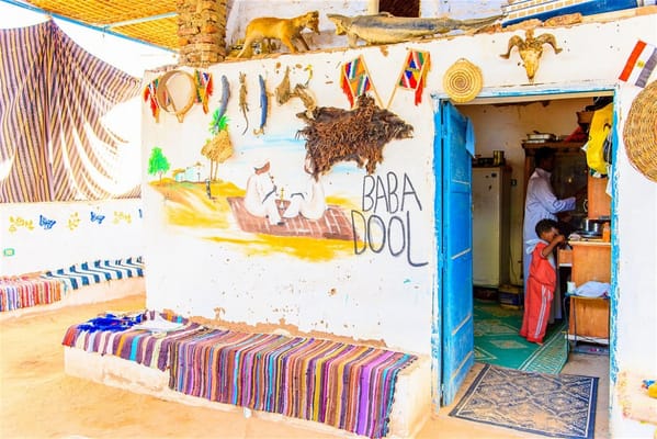 A Trip to Nubian Village by Motor Boat
