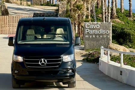 Mykonos Transfers – 24/7 Service Across the Island