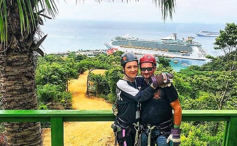 Zipline Adventure and Beach Break in Roatán, Honduras