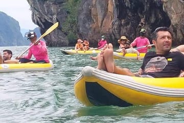 Canoeing and Cave Exploration at James Bond Island, Phuket