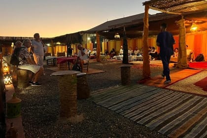 Agafay Desert Experience Buggy Dinner Show and Camel Ride