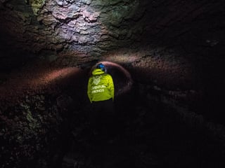 PRIVATE: Caving in Leidarendi - Lava Tunnel - Small Group , photo 7