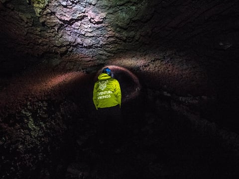 PRIVATE: Caving in Leidarendi - Lava Tunnel - Small Group , photo 7