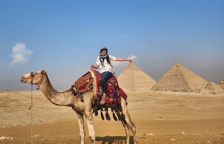 Private Half-Day Giza Pyramids Tour with Camel Ride