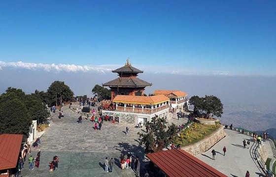 Overnight escape at Chandragiri Hills with private transfer and guide