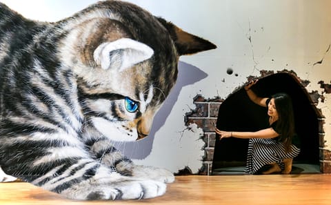 Explore Interactive 3D Art at Art in Paradise, Chiang Mai