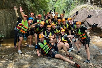 Canyoning and 1500m Zipline Adventure in Dalat, Vietnam