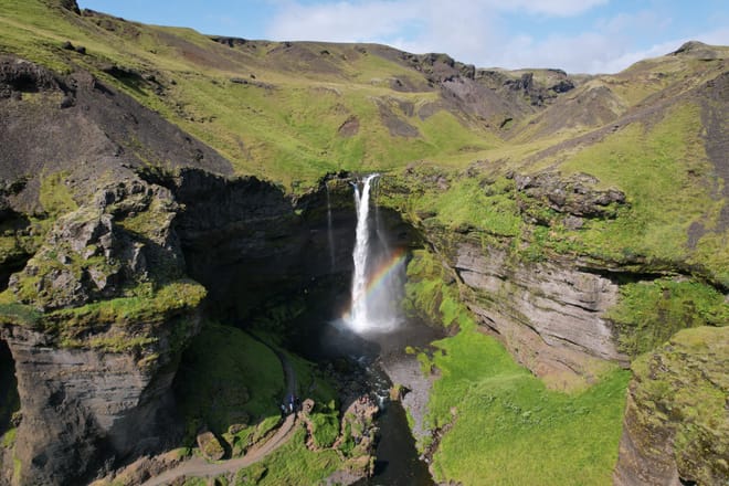 Costa Sur: Cascadas, Hielo y Arena Negra
