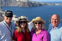 During the tour of Oia, Santorini