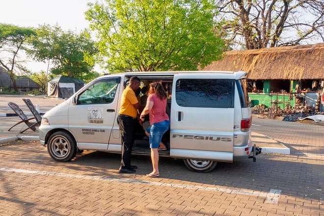 Victoria Falls town to Kasane Botswana lodge 3