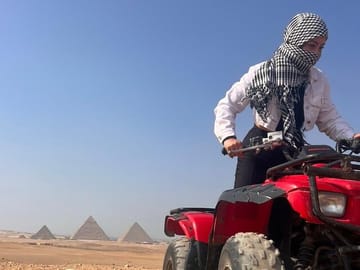 Giza Pyramids Private Tour with Quad Bike Adventure