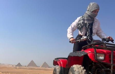 Giza Pyramids Private Tour with Quad Bike Adventure