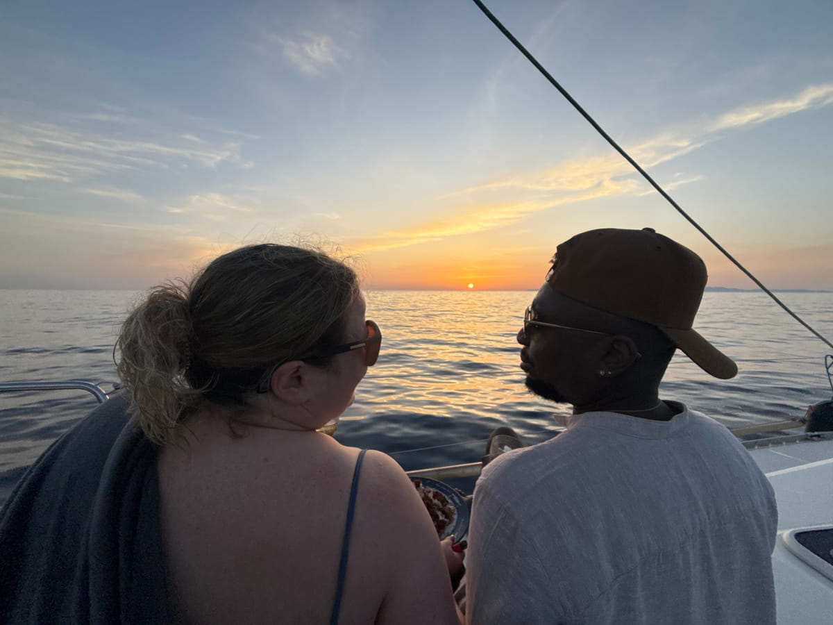 Private Santorini Sunset Sailing Cruise