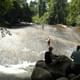 Toboggan waterfall