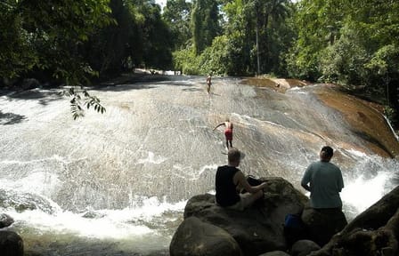 Jeep Tour to Pedra Branca and Tarzan Waterfalls in Cunha
