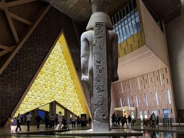 Half-Day Tour of the Grand Egyptian Museum and Nile Felucca in Cairo