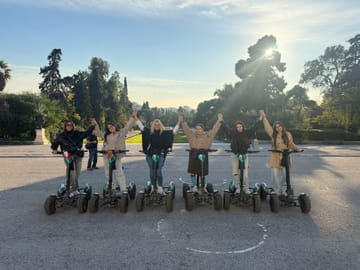 Modern Athens Electric ATV Scooter Tour