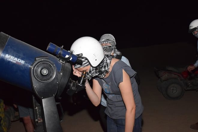 Star Gazing Safari tour By ATV Quad, Bedouin Dinner, telescope - Sharm El Sheikh
