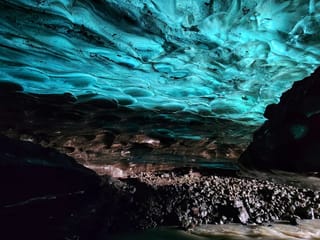 Private Blue Ice Cave Exploration Small Group Tour, photo 12