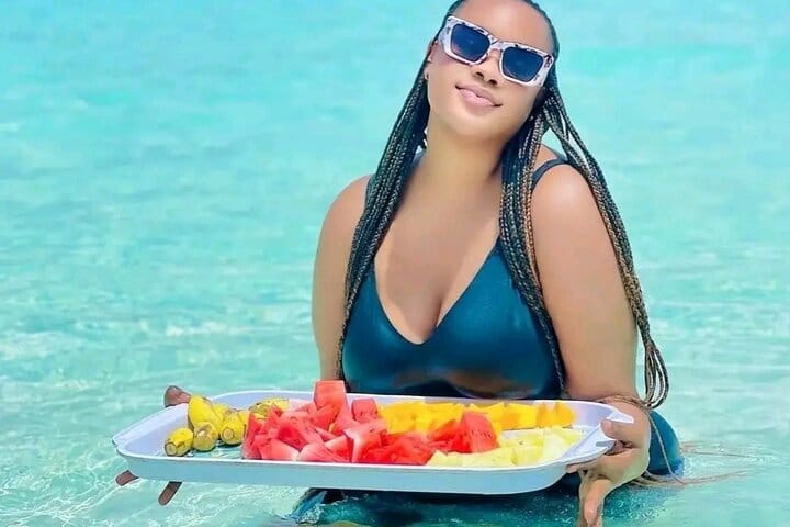 Zanzibar Salaam Cave Swimming and Feeding Sea Turtle in Kizimkazi