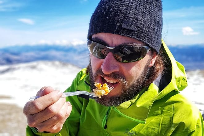 Everything tastes much better in the mountains.