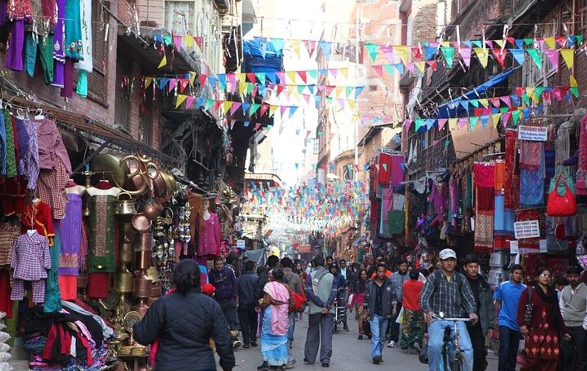 Local Bazaar Walking Tour in Kathmandu with Professional Guide