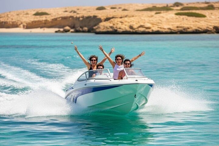 VIP Speed Boat Adventure in Sharm El Sheikh – Snorkeling & Private Experience