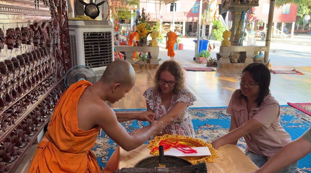 Sacred Monks Blessing & Local Village Experience in Siem Reap 10