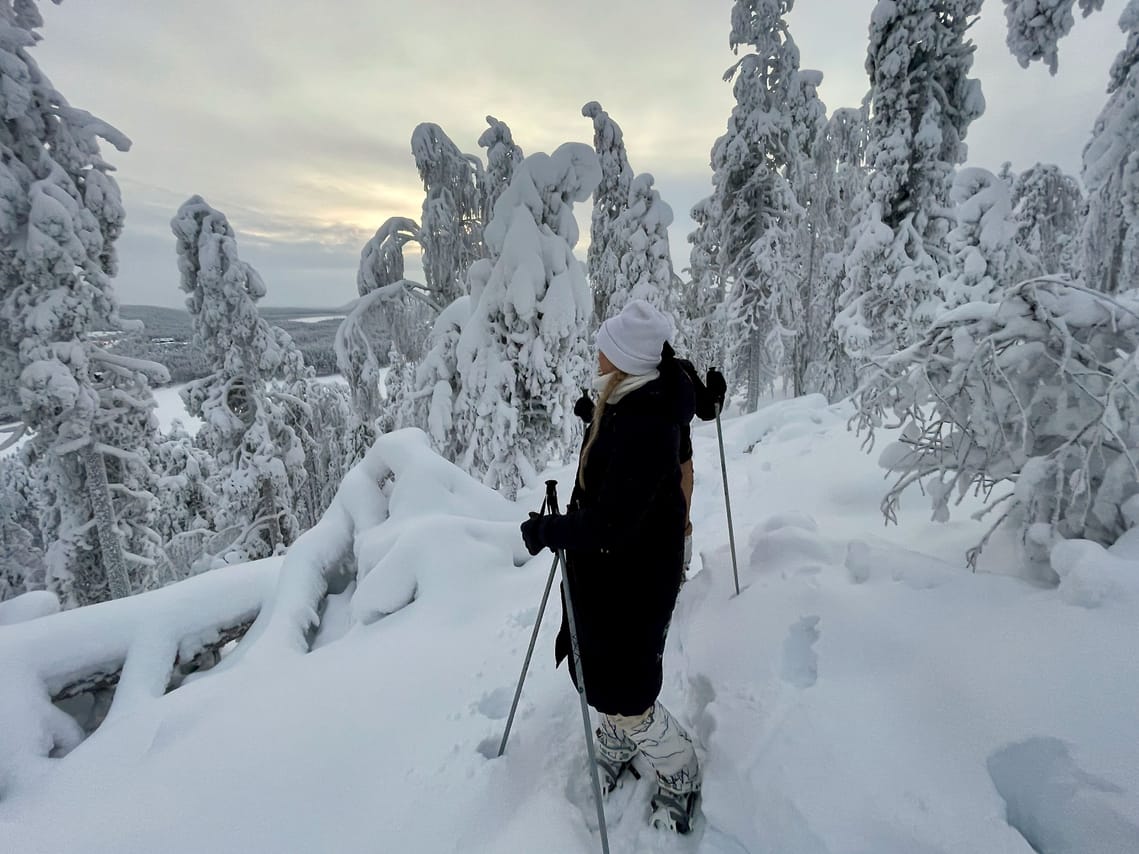 Private tour: Snowshoeing in Levi  9
