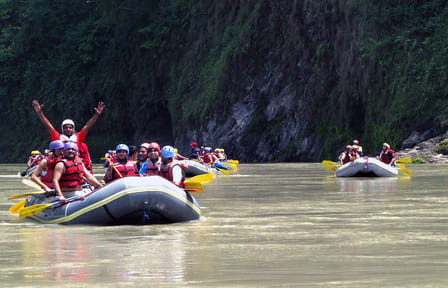 Khopa Danda Trek and Trishuli River Rafting in Pokhara