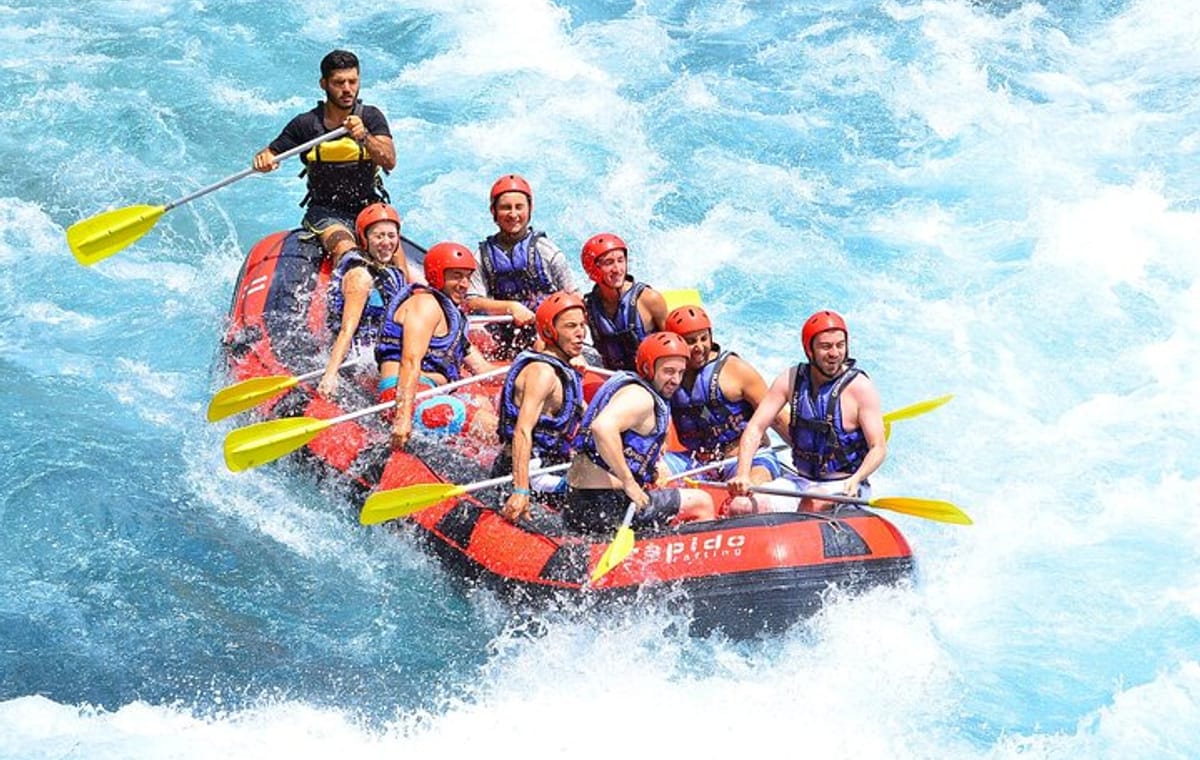 River Rafting with Lunch & Roundtrip transfer from Alanya