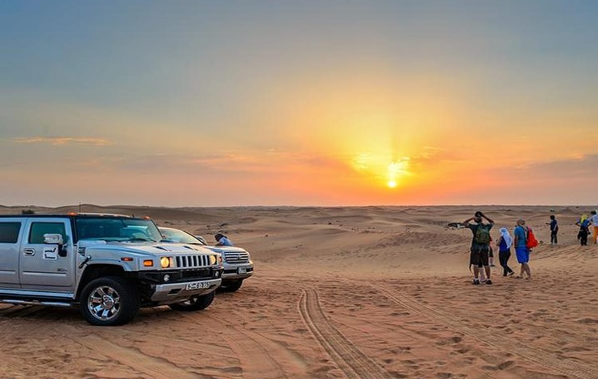 VIP Desert Safari with BBQ Dinner